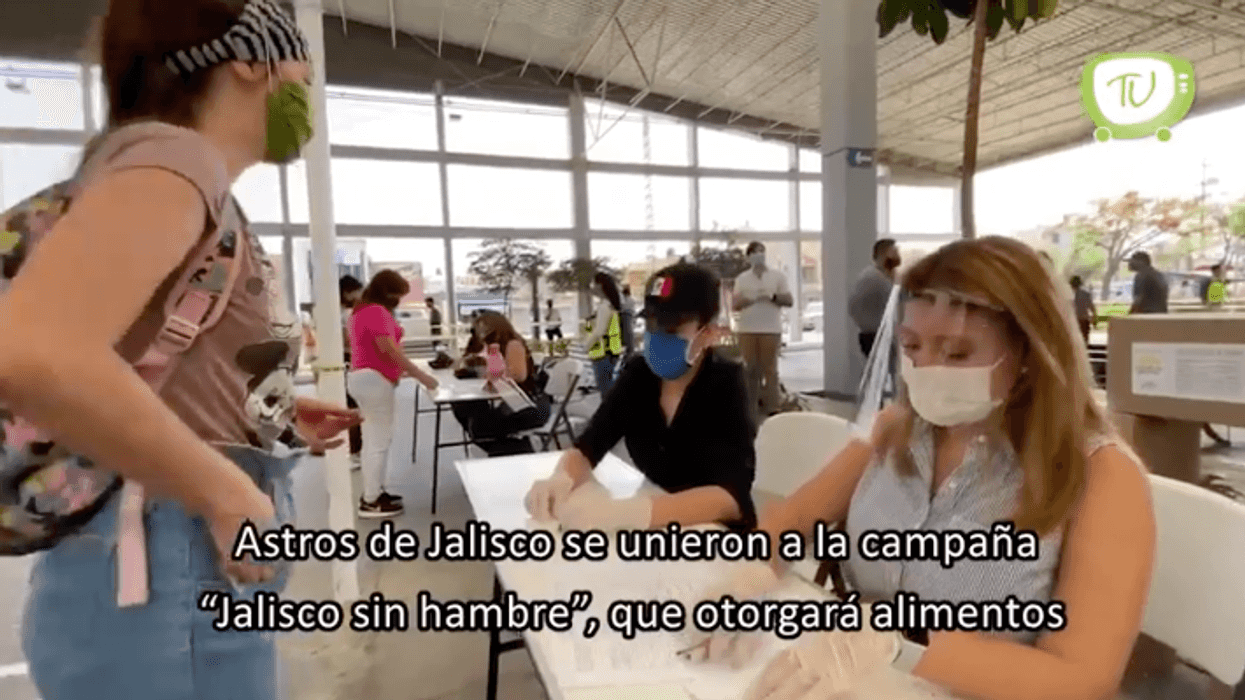 Charros y Astros se unen a la campaña 'Jalisco Sin Hambre'.