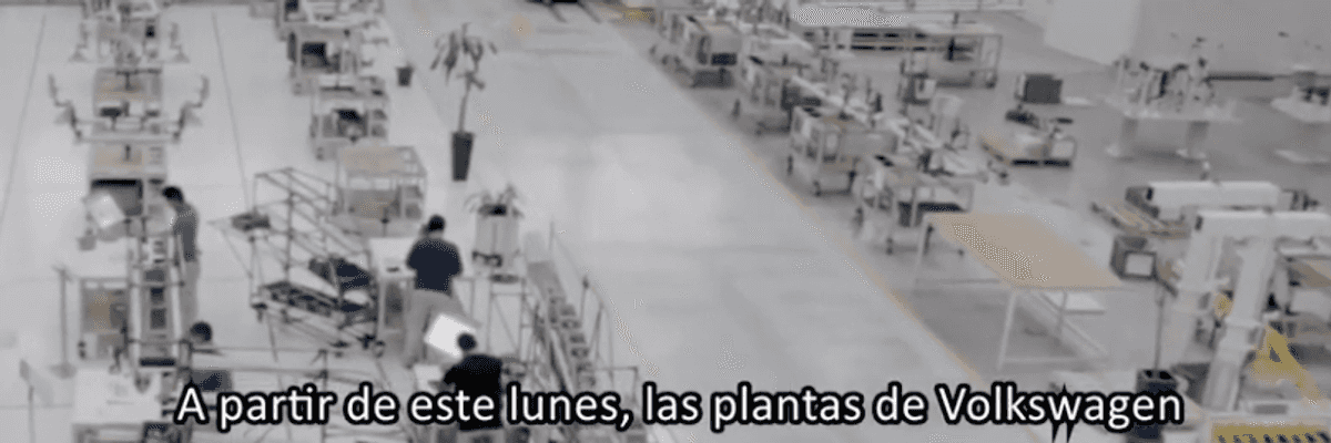 Reinician Volkswagen y Audi actividades en Puebla.