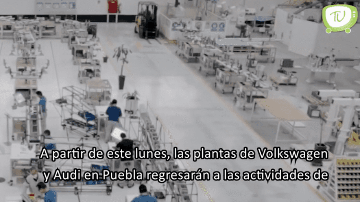 Reinician Volkswagen y Audi actividades en Puebla.