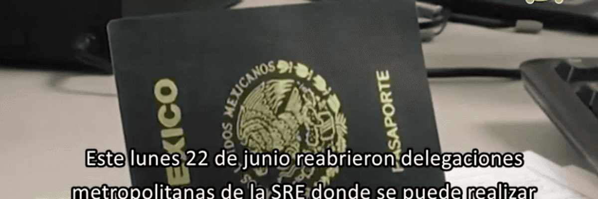 Reabren oficinas para tramites y pasaportes en la CDMX.