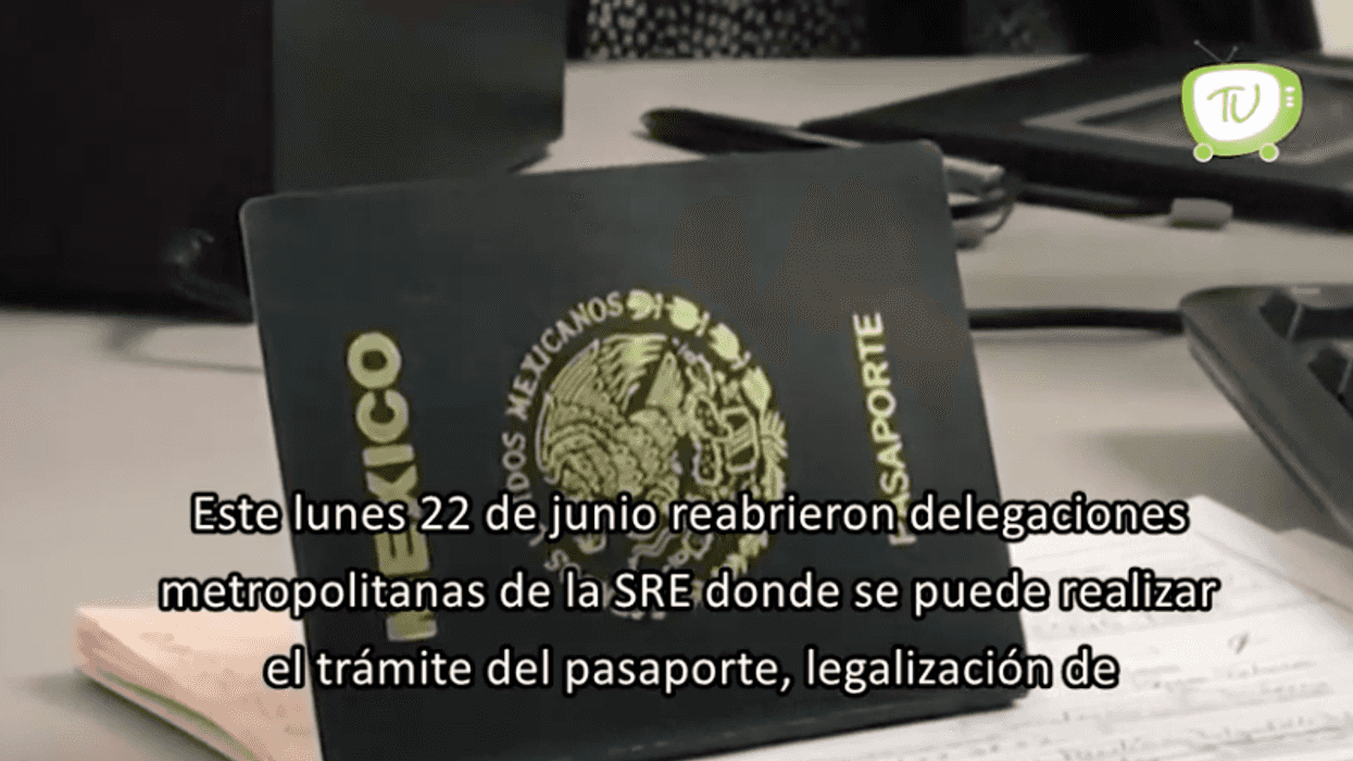Reabren oficinas para tramites y pasaportes en la CDMX.