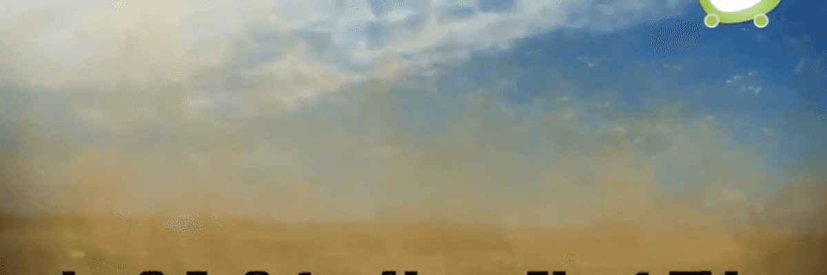 Llega a tierras mexicanas una nube de polvo del Sahara.