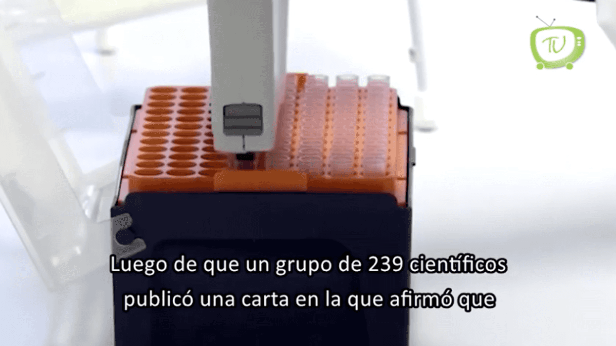 OMS revisará informes sobre el contagio aéreo de COVID-19.