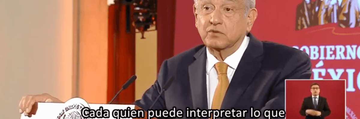 AMLO da negativo en prueba de coronavirus.