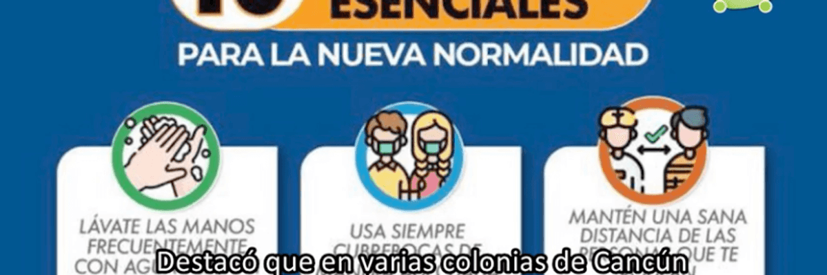 Hay un monitoreo constante de COVID-19 en Quintana Roo.