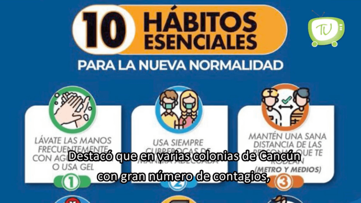 Hay un monitoreo constante de COVID-19 en Quintana Roo.