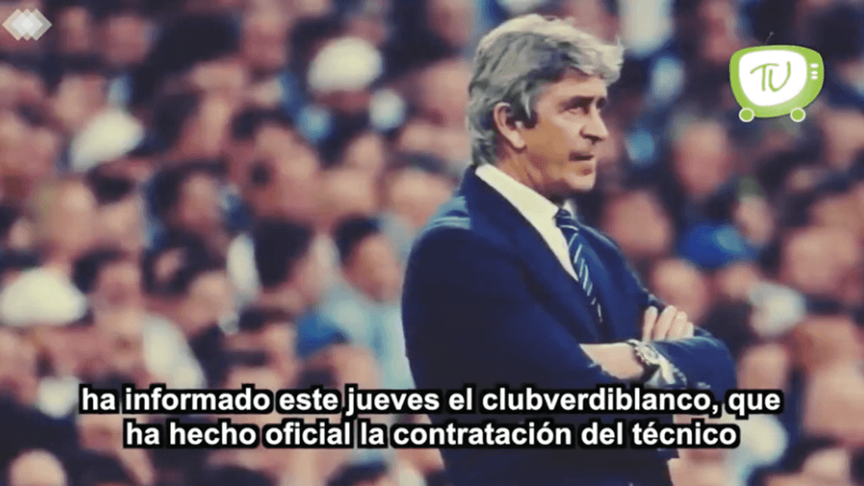 Manuel Pellegrini será el nuevo entrenador del Betis.