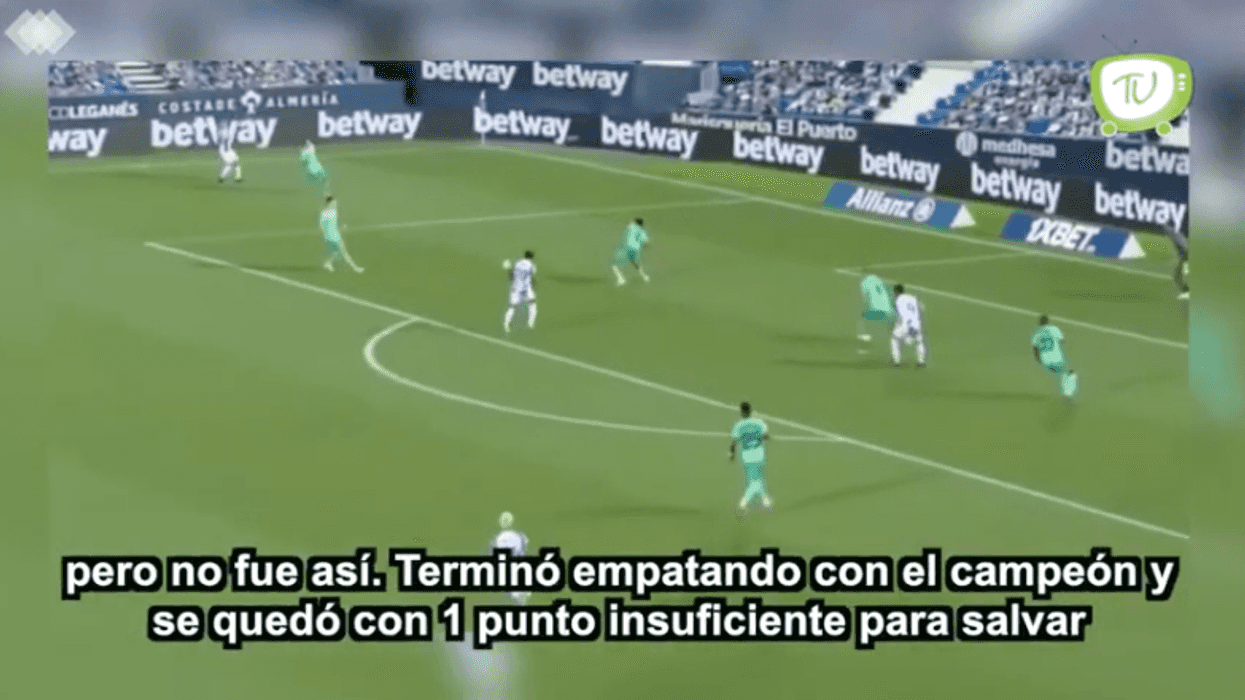 Leganés desciende tras empatar con el Real Madrid.