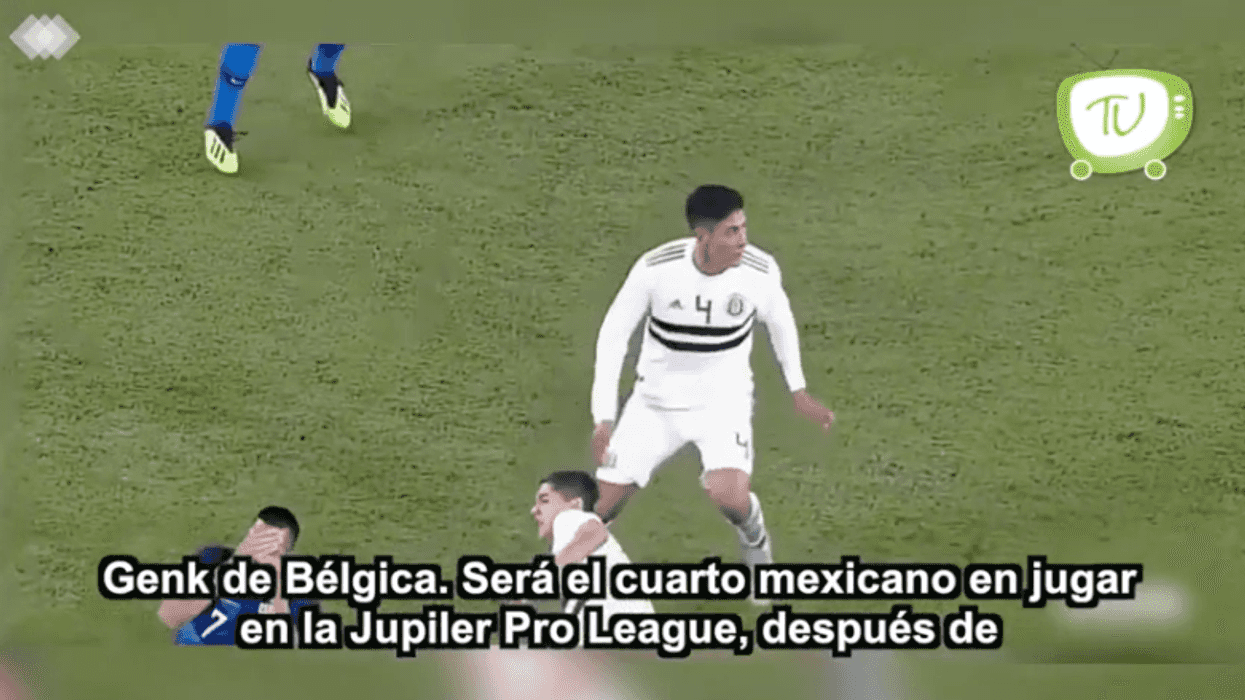 Gerardo Arteaga firma con el Genk de Bélgica.