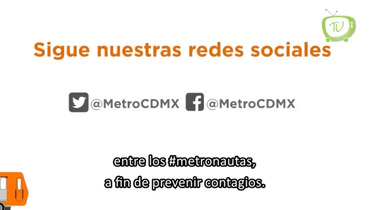 Metro CDMX te invita a sumarte al #ViajaProtegidoChallenge.