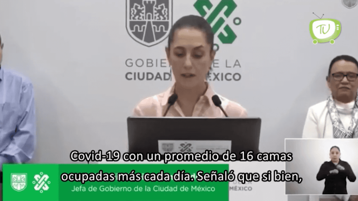 Informa Sheinbaum que el número de hospitalizaciones se mantiene a la alza.