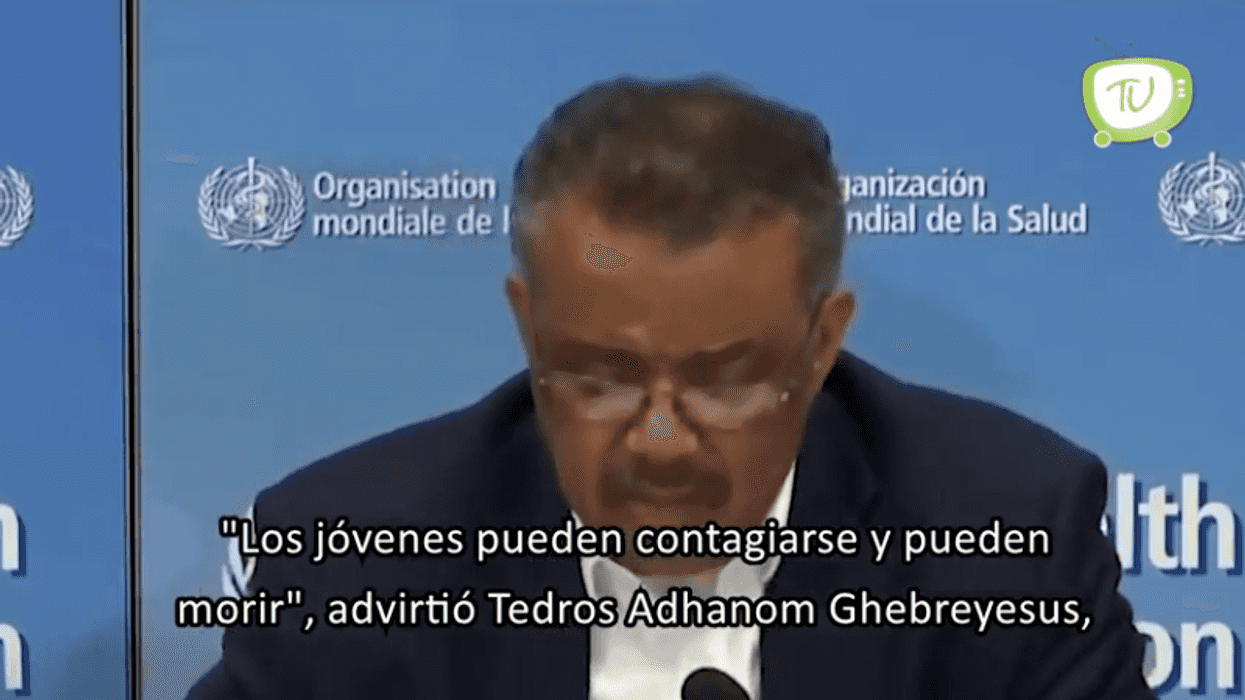 Los jóvenes no son invencibles ante el coronavirus, advierte la OMS.