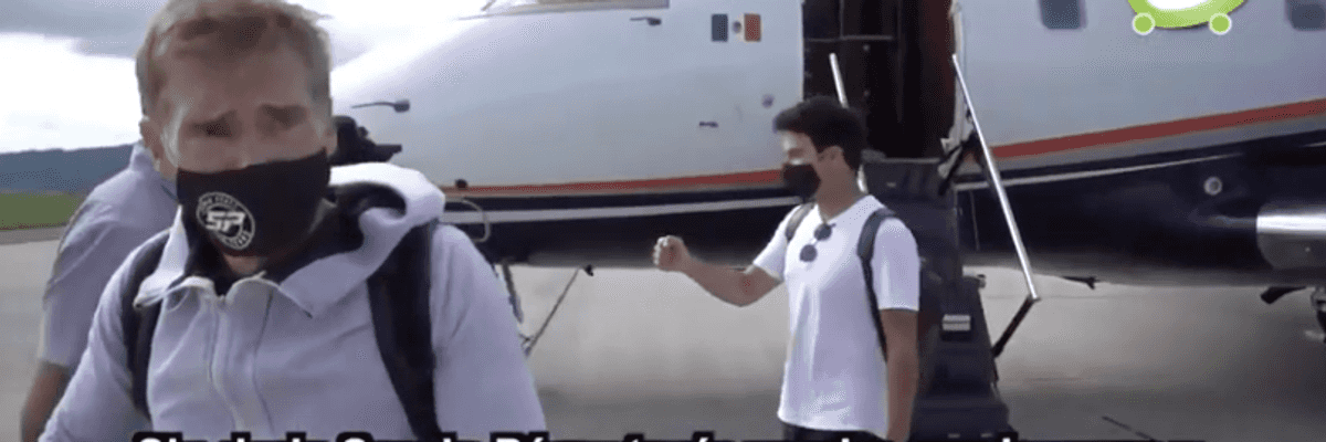 Checo Pérez revela cómo se contagió de coronavirus.