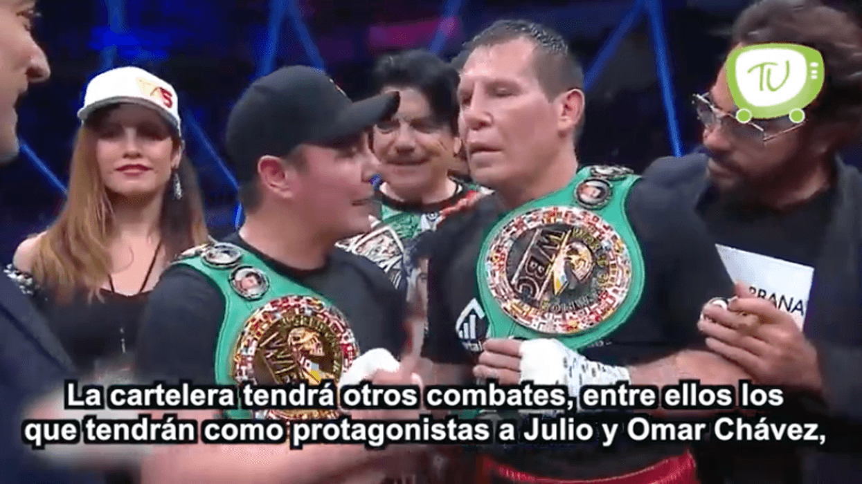 Julio César Chávez regresa al ring a sus 58 años.