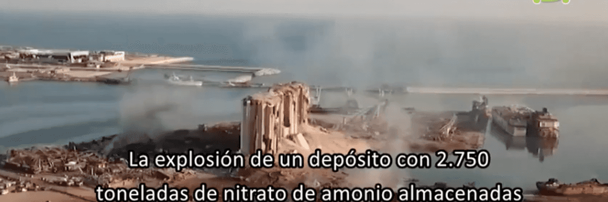 Explosión en Beirut deja más de 100 muertos.
