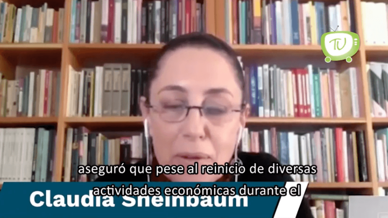 Hay decremento en contagios de COVID-19, informa Sheinbaum.