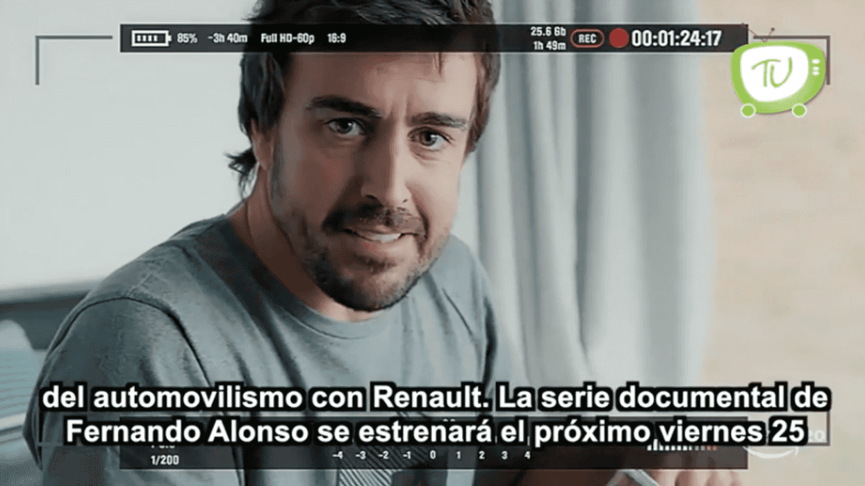 Amazón estrenará la serie de Fernando Alonso.