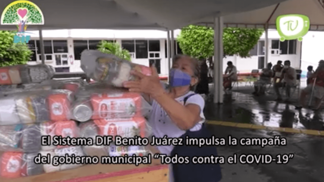 En Benito Juaréz van "Todos contra el COVID-19".