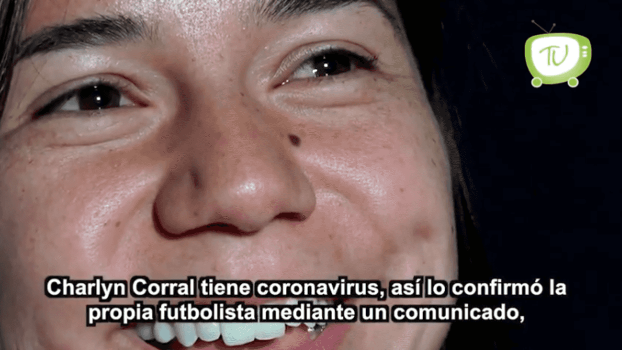 Charlyn Corral confirmó que dio positivo por coronavirus.