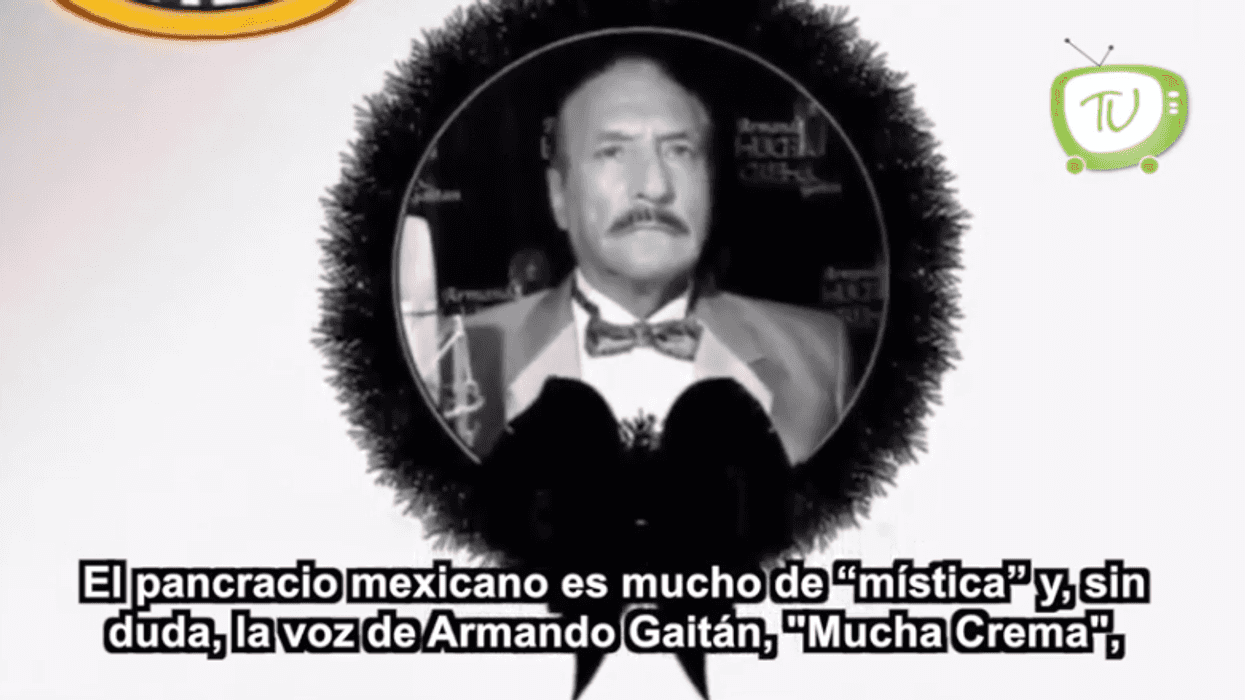 Murió Armando Gaytán, icónica voz de la Lucha Libre mexicana.