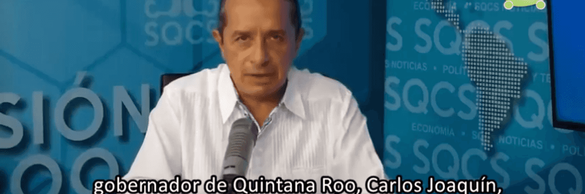 Se suma Carlos Joaquín al Foro Nacional de Turismo en Baja California.