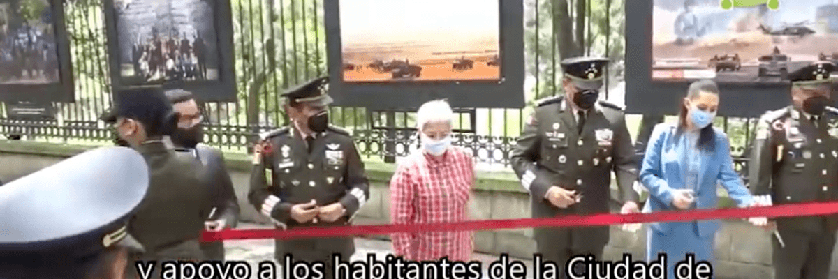 Agradece Claudia Sheinbaum al ejército mexicano por su labor.