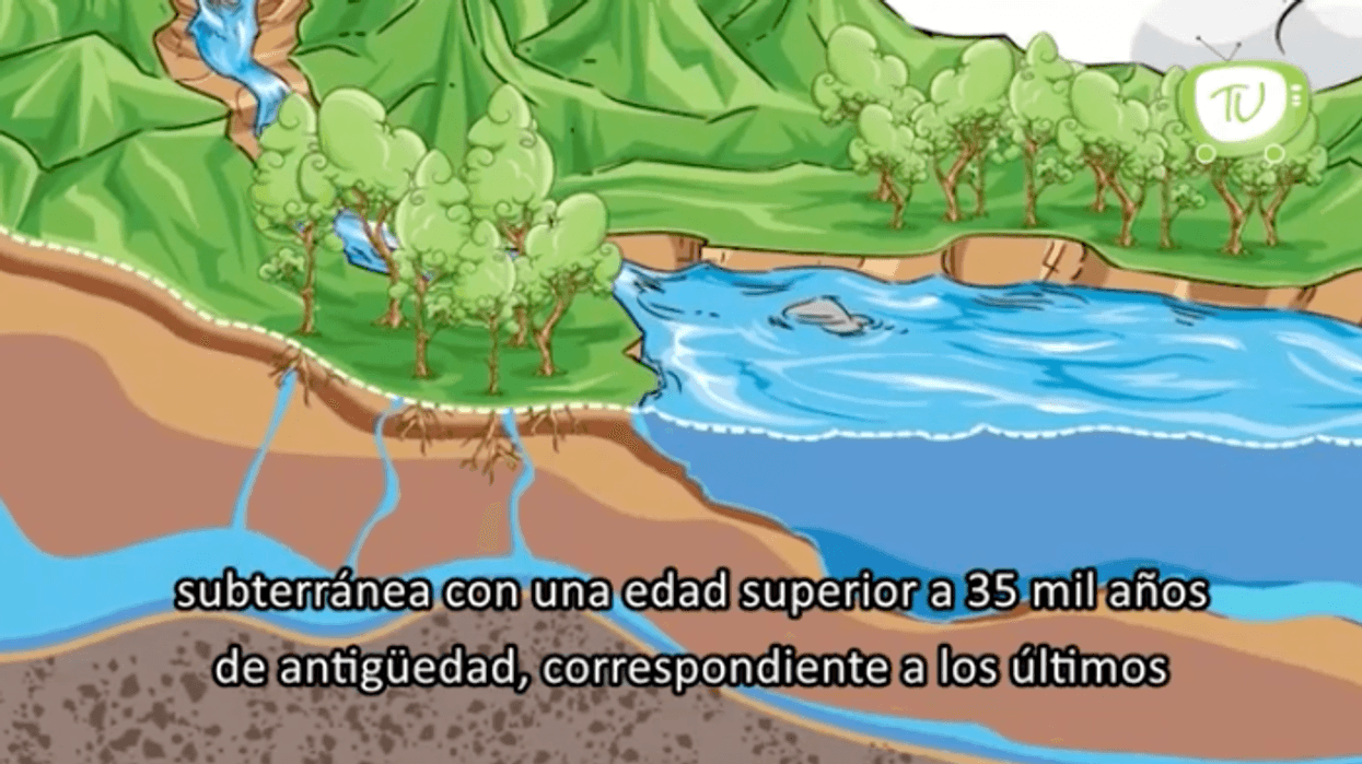 Descubren infiltración de agua subterránea de más de 35 mil años en Puebla.