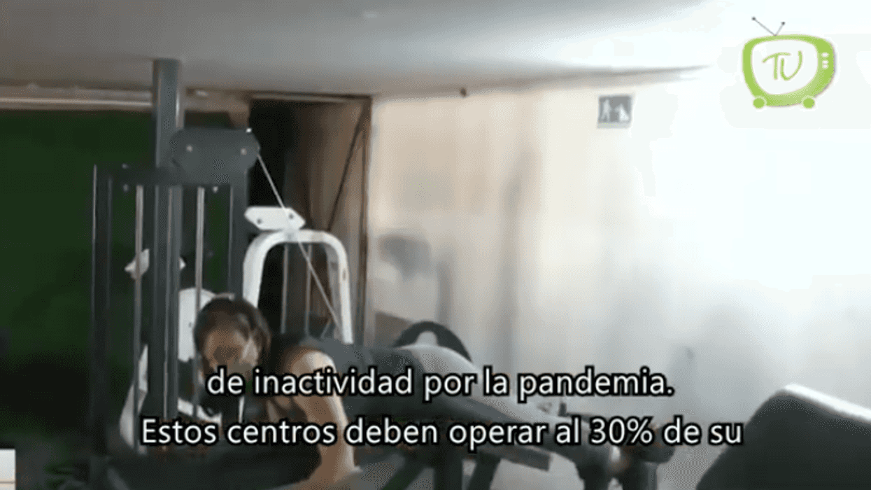 Reinician actividades en gimnasios capitalinos.