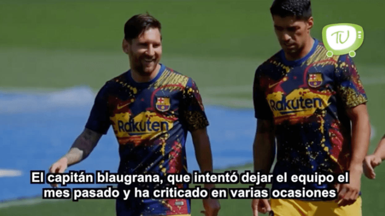 Messi arremete contra el Barcelona.