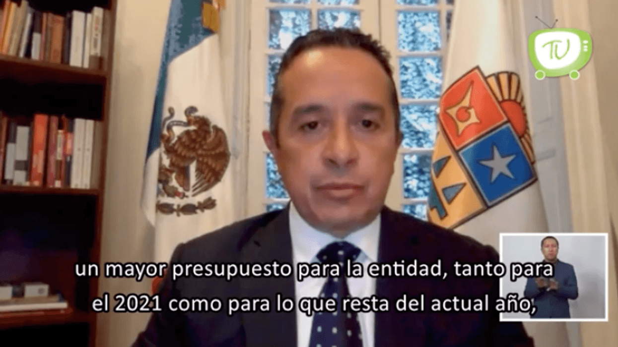 Como parte de su gira, Carlos Joaquín visitó la CDMX.