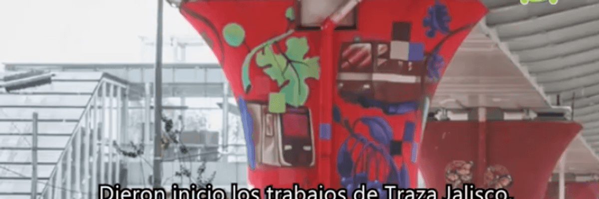 Inician trabajos de Traza Jalisco en la Línea 3 del Tren Ligero.