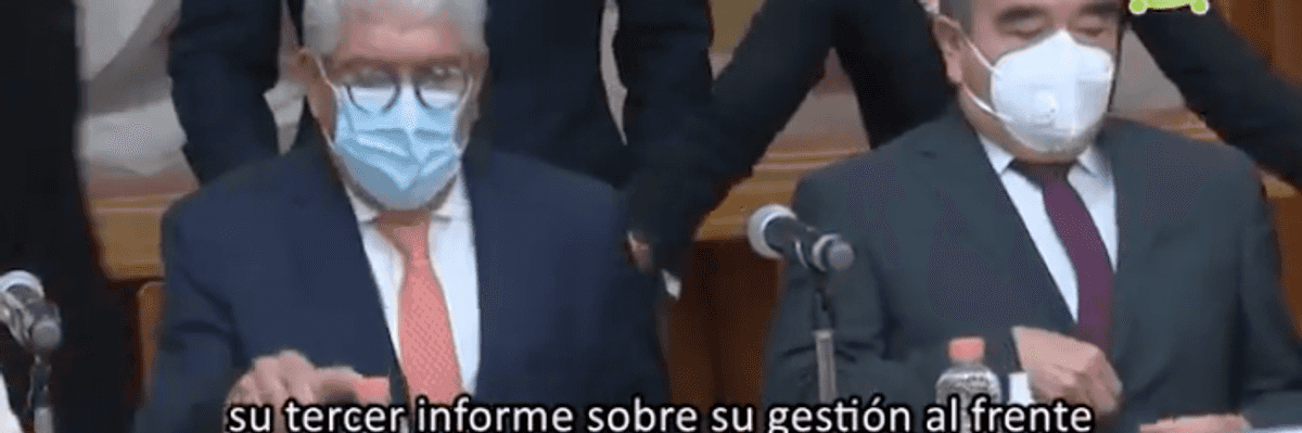 Entrega Alfredo Del Mazo Tercer Informe de Gobierno.