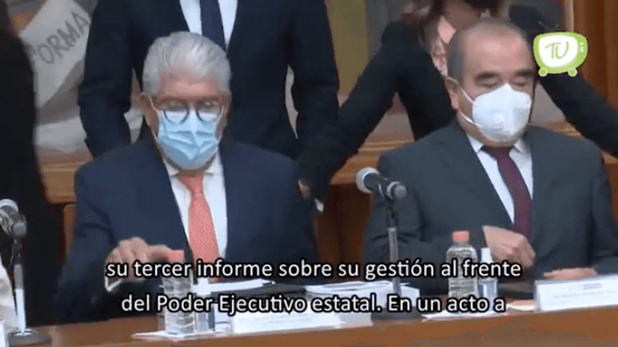 Entrega Alfredo Del Mazo Tercer Informe de Gobierno.