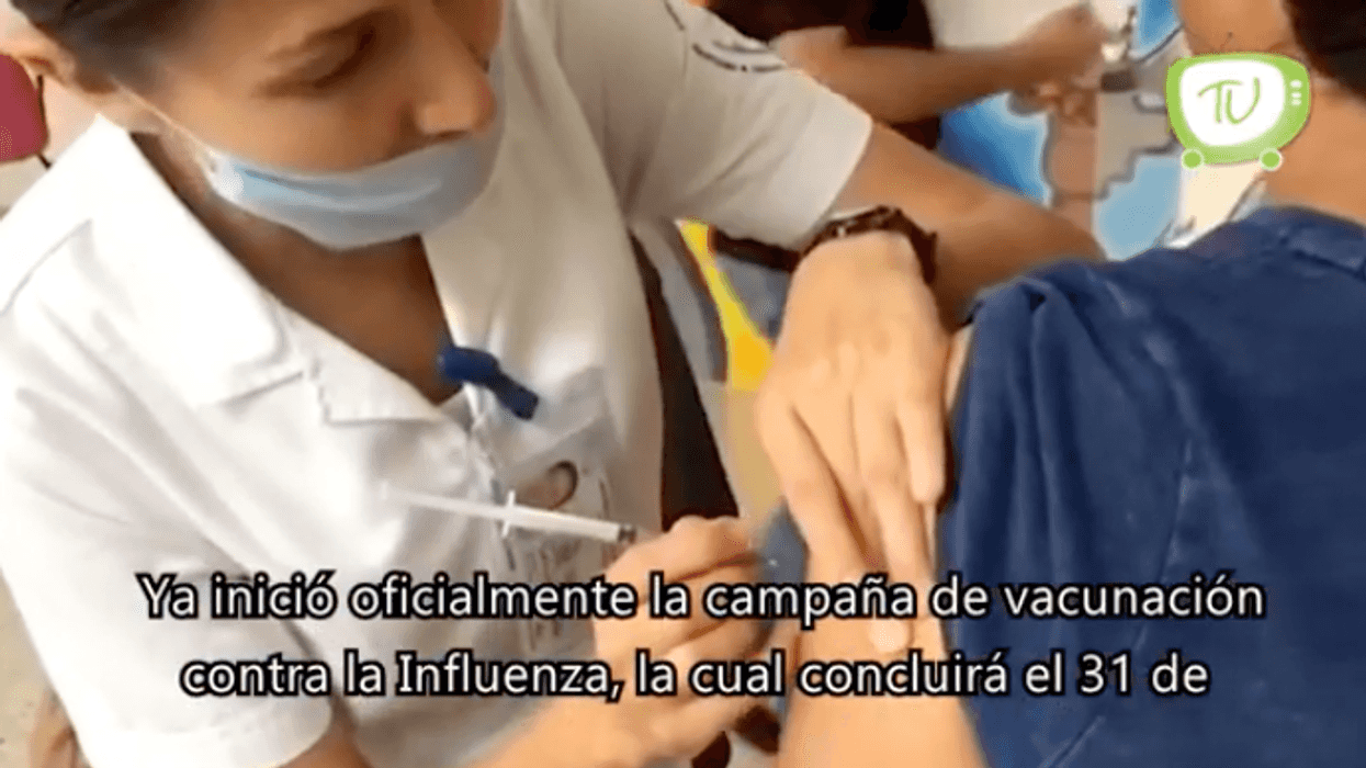Inicia campaña de vacunación contra la influenza.