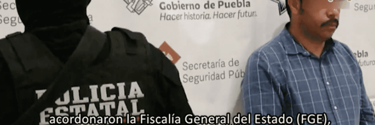 Capturan a Juan L. "el Moco" en Puebla.