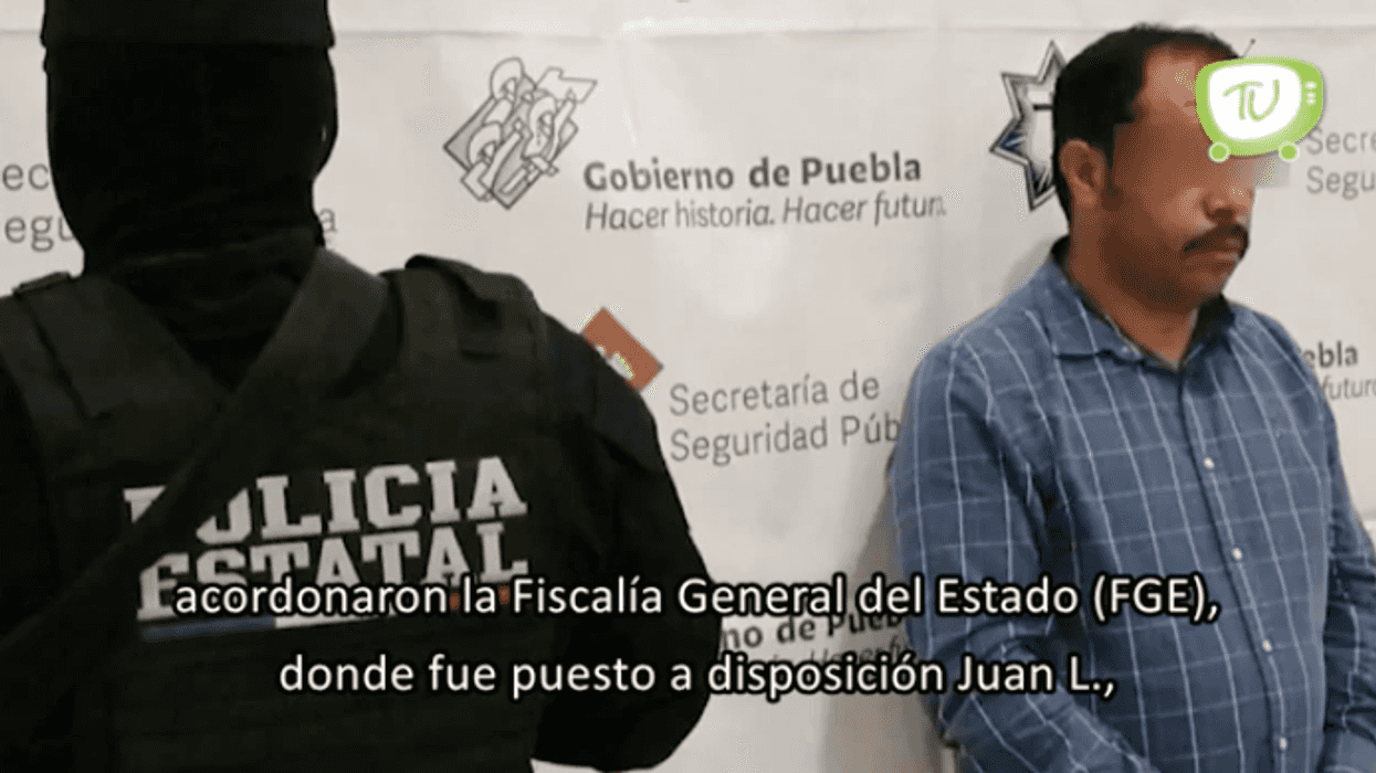 Capturan a Juan L. "el Moco" en Puebla.