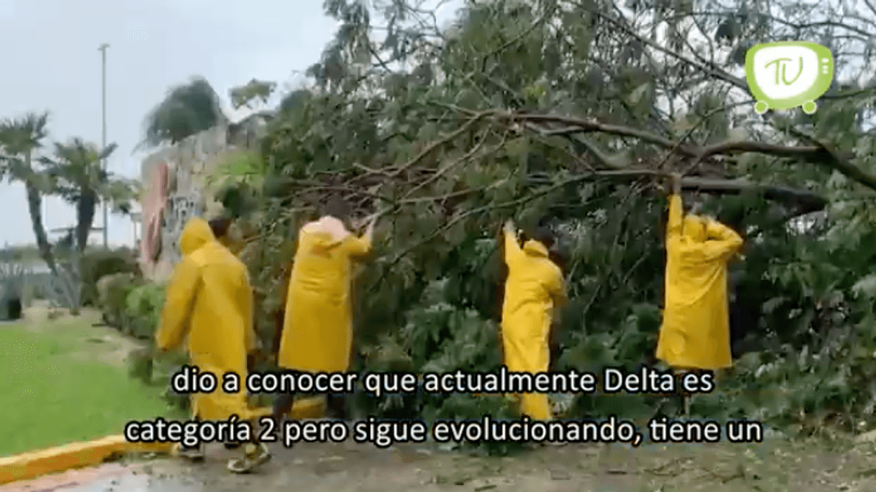 El huracán Delta evoluciona con rapidez.