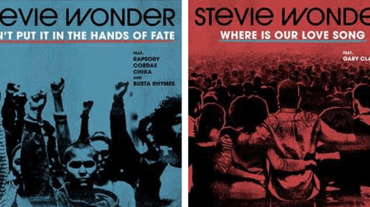 Stevie Wonder nos sorprende con dos nuevas canciones: "Can't Put It In The Hands Of Fate" y "Where Is Our Love Song".