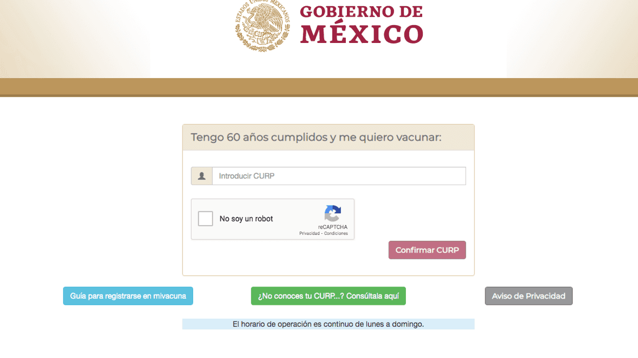 ¡Por fin! Ya funciona la plataforma de registro para Vacunas Covid.