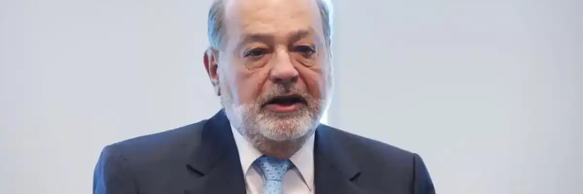 El empresario Carlos Slim dio positivo a COVID-19.