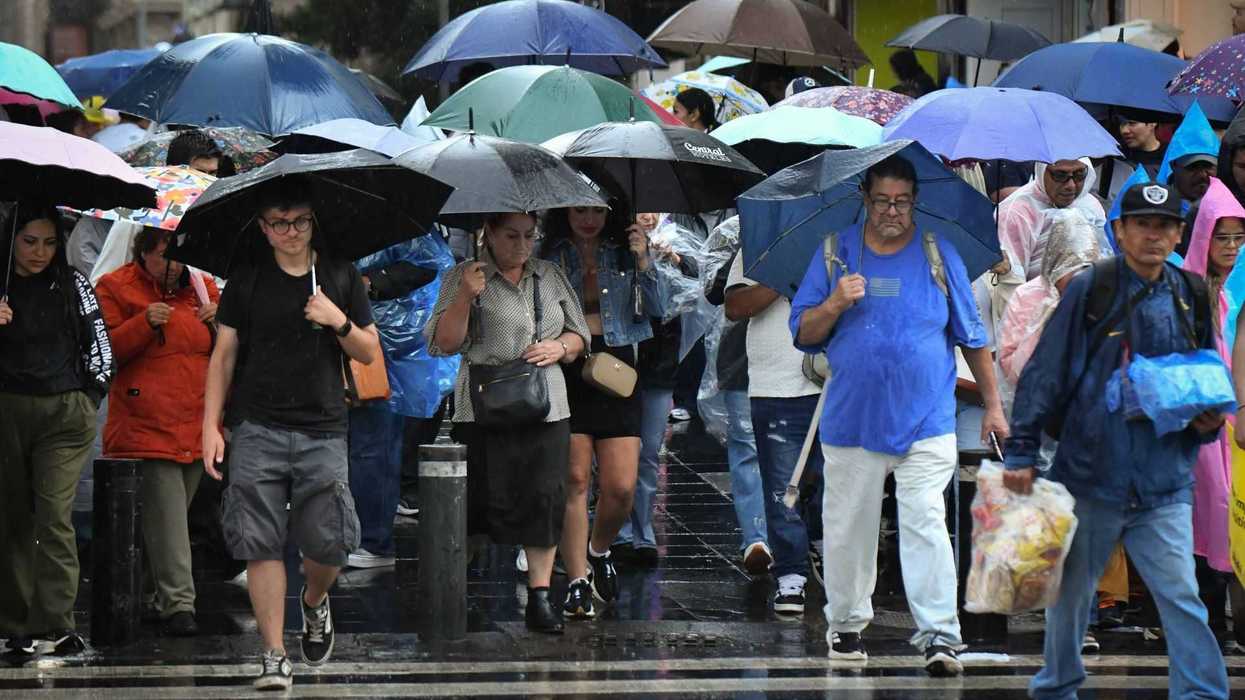 Lluvias provocadas por la onda tropical 29 en México