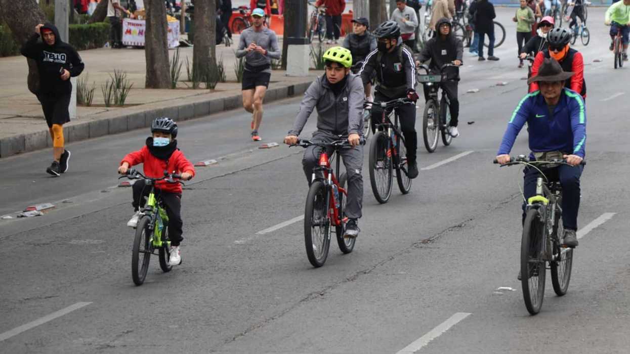 Todo listo para el Ciclotón en CDMX