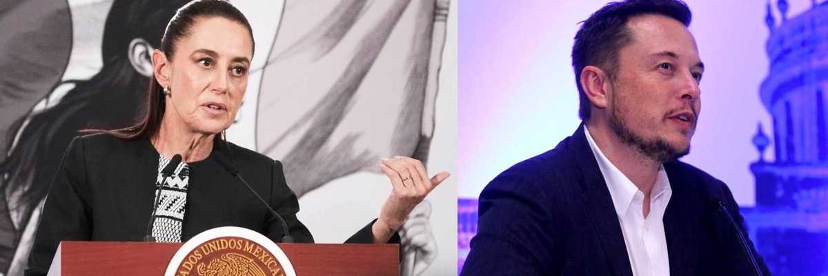 Two people speaking at podiums during separate events.